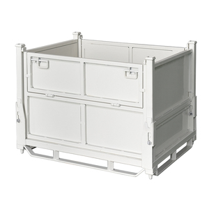 Torin常熟通润LK20折叠零件周转金属料框板箱堆垛周转箱金属板箱零部件存储料箱
