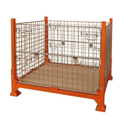 Torin常熟通润SWK8013折叠金属料箱蝴蝶笼可堆叠零件周转箱